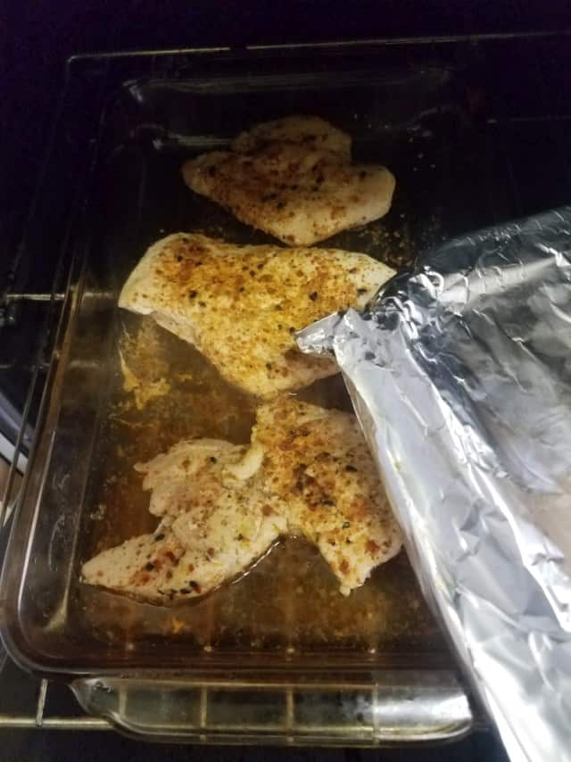 chicken breast oven