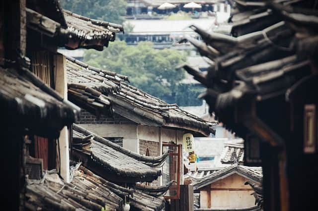 the rooftops in china