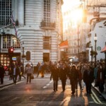 people walking inside the city streets